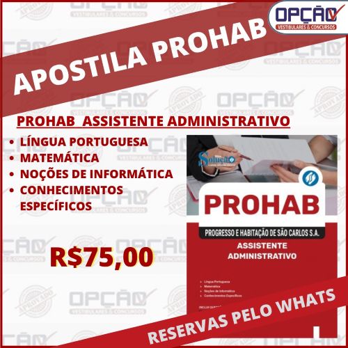 Apostila Prohab São Carlos